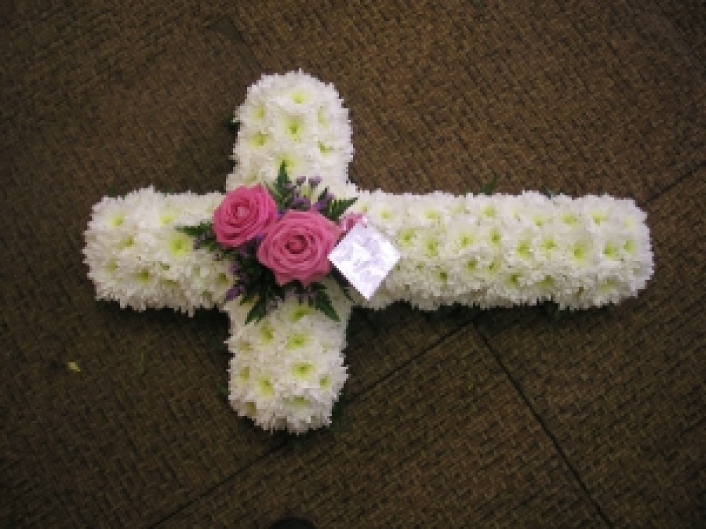 white cross